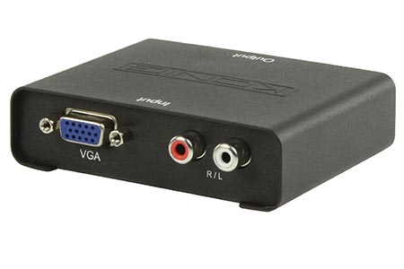 A/V konvertor HDMI -> VGA + audio