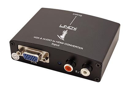 A/V konvertor VGA + audio -> HDMI