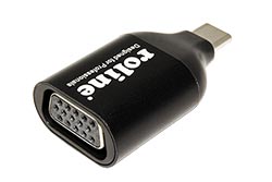Adaptér  USB C(M) -> VGA, 1920x1200@60Hz