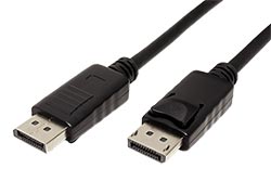 DisplayPort kabel v.1.2 (HBR2, 4K@60Hz), DP(M) - DP(M), LSOH, 1m