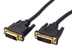 DVI kabel, DVI-I(M) - DVI-I(M), dual link, 2m