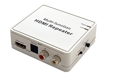 HDMI audio extraktor, HDMI -> HDMI+ audio