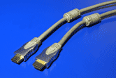 HQ Standard HDMI kabel, HDMI M - HDMI M, s ferity, 10m, zlacené konektory