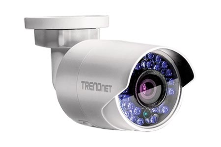 IP kamera 1,3Mpx HD, ''bullet'', IR-LED, POE, WiFi, microSD, venkovní, IP66 (TV-IP322WI)