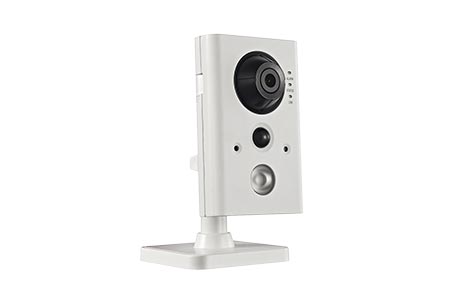 IP kamera 1 MPx, ''cube'', pevná optika 2,8mm(68°), IR-LED, WiFi, microSD, PIR, POE, vnitřní