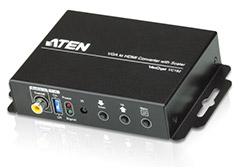Konvertor VGA + audio -> HDMI s funkcí Scaler (VC182)