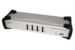 KVM přepínač (USB Klávesnice a Myš, DP, Audio) 4:1, DP, USB 3.0 (CS1914)