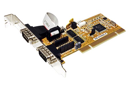 PCI karta 2x sériový port RS-232 (EX-41052-2)