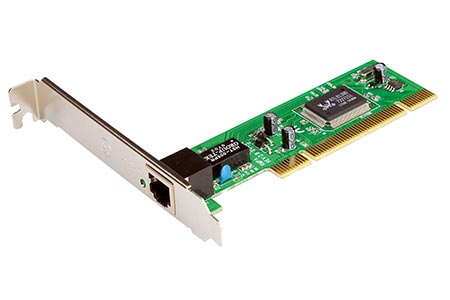 PCI karta Ethernet 10/100, RJ-45, Realtec