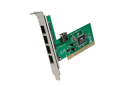 PCI karta USB 2.0 4+1 port