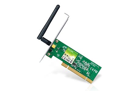 PCI karta WiFi, 150Mb/s, odnímatelná anténa (TL-WN751ND)